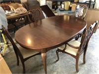 Drexel Cherry Dining Table & Chair Set (See Below)