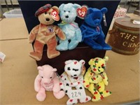 6 pc. Ty Beanie Babies