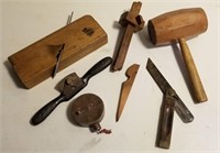 Lot Of Vintage & Primitive Tools