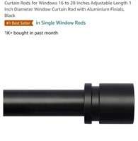 MSRP $18 Curtain Rod