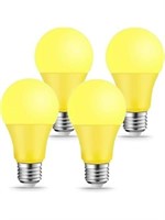 MSRP $10 Pack 4 Yellow Light Bulbs
