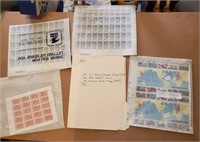 140 US stamps Gehrig baseball WW2 plate blocks