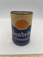 NOS Vintage Can of Cleanser Sunbrite Great Paper