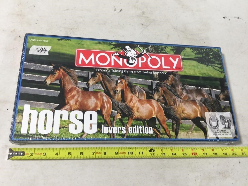 Horse Monopoly Game - Unopened