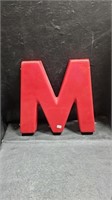 Plastic Letter M or W