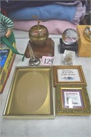 Pen holder, paper wgt, trinket box, etc