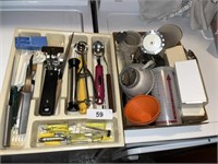 Assorted Kitchen Tools & Utensils