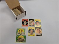 1959 Topps 100 + Diff Most #201 #501 (W HOFrs)