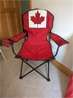 2 Canada Day Folding Camp Chairs