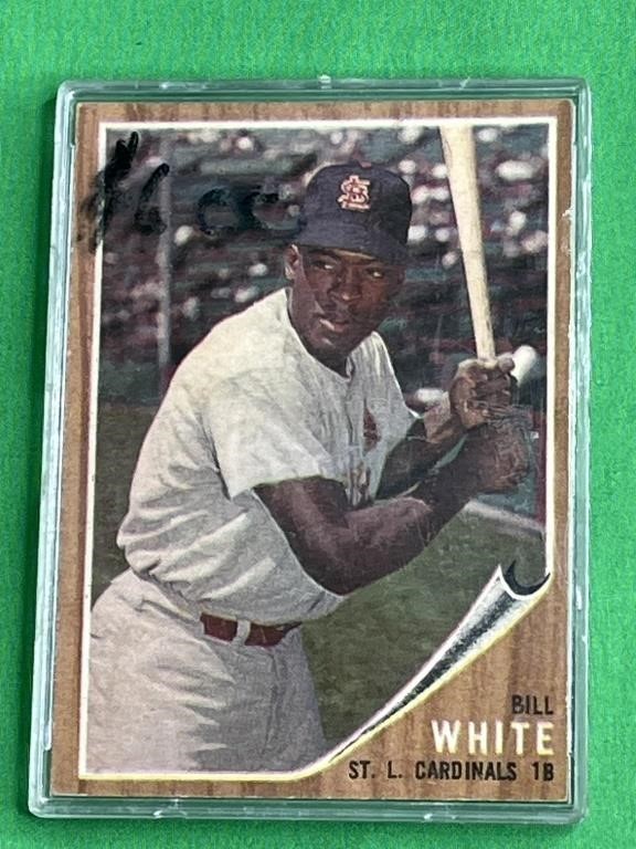 Bill White St Louis 1B Baseball Card