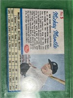 Mikey Mantle Yankees Baseball Card
