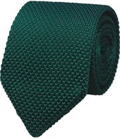 Mens 2'' Vintage Casual Formal Skinny Knit Tie