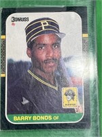Pirate Barry Bonds OF Baseball Card