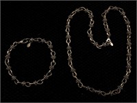Premiere Designs Necklace & Bracelet set - 17 &