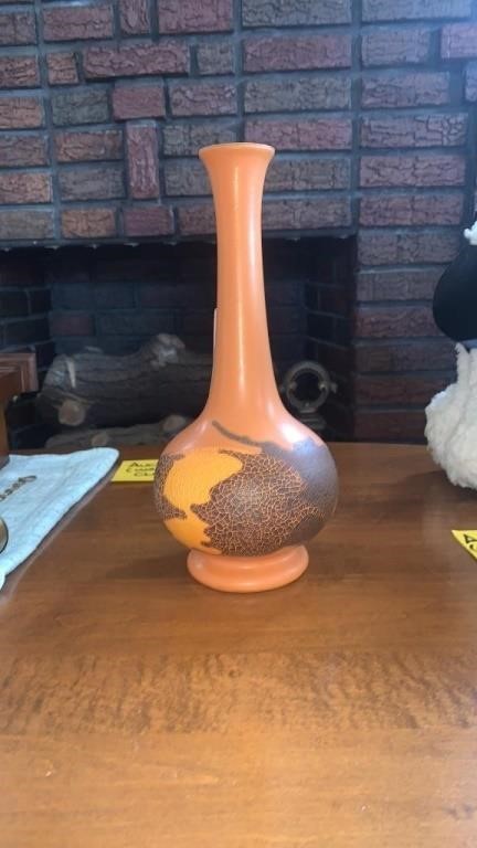 Mid century (Royal Haeger?)  Wrap Pottery Vase,