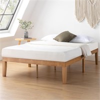 Mellow 16 Wood Platform Bed  Queen