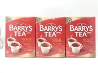 Lot of Barry's Tea Gold Blend irish, 80 Count