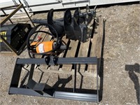 Unused 2023 Wolverine Skid Steer Auger Drive & Bit