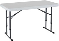 LIFETIME 80160 Adjustable Folding Table | 4 Feet