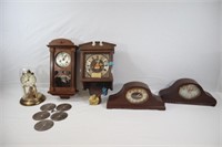 COLLECTION OF CLOCKS: