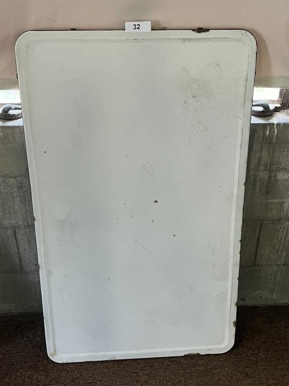 White Hoosier Cabinet Counter Top