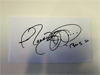 Jerome Bettis Cut Autograph
