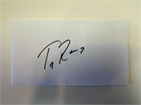 Tony Romo Cut Autograph