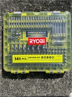 RYOBI 141 PIECE DRIVING KIT- NEW