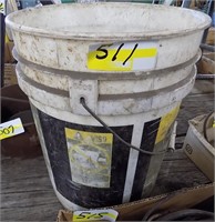 5 GALLON BUCKET FULL OF  FITTINGS