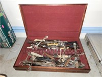Lot of misc cutlery and box