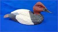 Ducks Unlimited Small Canvas Back Decoy #487 Of