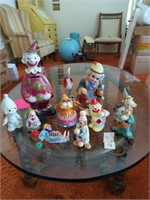 Clown statue collection