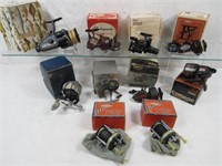 (10) VINTAGE REELS IN ORIGINAL BOXES: