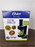 New Oster Electric Spiralizer in Box