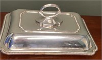 Edward and Son Silver Plated Serving Dish w/ Lid