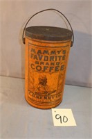 "Mammy's Favortire Brand Coffee" Tin