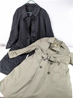 (2) Sz42 Stafford Trench Coat Duo