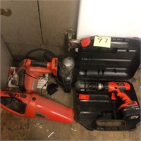Asst power tools