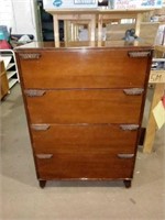 Vintage Style 4 Drawer Dresser Measures 32" x 17"