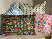 Custom Decorative Pillows (new, never used)