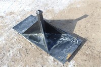 Skid Steer 18" Receiver Plate, New