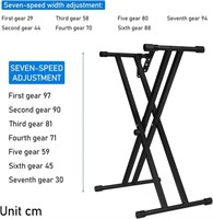 X keyboard Stand Heavy Duty Double