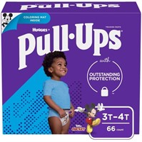 Huggies Pull-Ups Boys' Training Pants, 3T-4T, 66