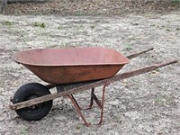 Vintage True Temper Wheel Barrel