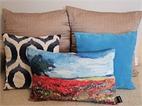 Selection of Throw Pillows, as pictured