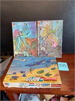 1985 Gi Joe puzzle 1987 Ghostbusters puzzles