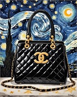 CHANEL Starry Night Tribute 1 by Van Gogh Limited