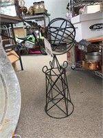 24 “ METAL GARDEN ARMILLARY