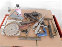 Hand Saws, Squares, Skil Saw Blades And More