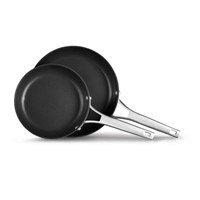 C550  Calphalon Premier 10  12 Fry Pan Set